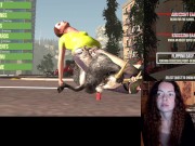 STREAMER CHICK SHOWS HER SKILLS LIVE ON TWITCH 11/16