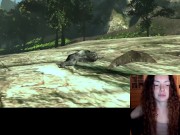 STREAMER CHICK SHOWS HER SKILLS LIVE ON TWITCH 6/16