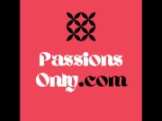 Romantic lovemaking with hot couple 1/16