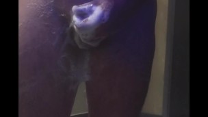 I have fun while taking a shower