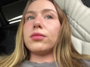 Public Pumped Pussy Playing Teen In BMW 12/16