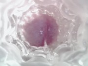 Sweet creampie in vagina. Super internal camera 10/16