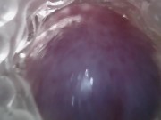 Sweet creampie in vagina. Super internal camera 13/16