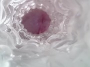 Sweet creampie in vagina. Super internal camera 8/16