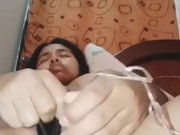 Mi novia latina me pasa video whatsapp con su juguete