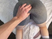 Фитоняшка трахается в киску, выебал и отшлепал, грязные разговоры - YourSofia 6/16