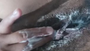 Creampie na buceta: ela quer um pau agora