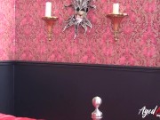 AGEDLOVE Sexy model enjoys some real hard drilling of BBC 1/16