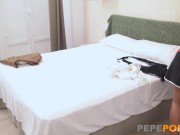 Big assed mature MILF wanted a big dose of dick before leaving our studio 2/16