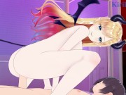 Yuzuki Choco and I have intense sex at a love hotel. - Hololive VTuber Hentai 6/16