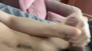 18 year old boy cums on himself