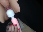 Playing with  fat ass, until she cums with pleasure 🔥💦 amateur sex 😈 1/16