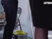 Sexy Secretary Julia De Lucia Is In For Some Nasty Affair With The Caretaker - LETSDOEIT 1/16