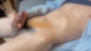 学生がローションでオナニー