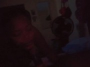 In low light I suck my step-brothers cock🍆 13/16