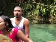 We are caught fucking in the river😭 8/16