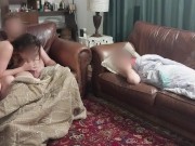 My best friend was here so we were naughty...little does he know, this was planned...Shhh :) 4/16