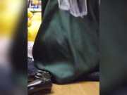 Black Girl attack on titan fan bounces ass  16/16