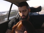 Pagando boquete no uber - Gozada na boca - Kevlyn Santos 11/16