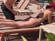 CAUGHT FUCKING IN PUBLIC POOL CABANA 3/16