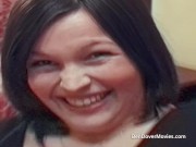 Preggo amateur teen gags while swallowing Ben Dovers cum 6/16