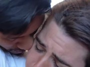 Amateur spanish couple make their first porn video | They both came 💦 2/16