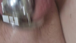 Home alone! She left me with this on the side of the bath! For my girl time! 💞