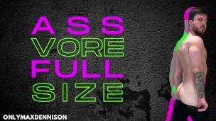 Full size ass vore
