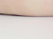 SATISFIED WITH THE HELP OF THE CORNER OF THE TABLE ... Masturbation with furniture 4/16