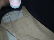 Fucking a fat white ass in my house while no one is there, he moans loudly and can be heard😈💦 9/16