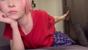 Planning you future under my nylon feet
