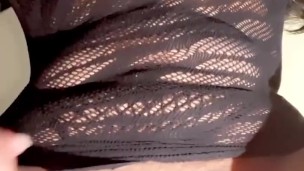 Thick goddess showing curves and phat pussy