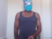 Masked guy cums for you 10/16