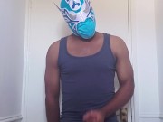 Masked guy cums for you 12/16