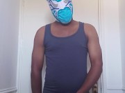Masked guy cums for you 15/16