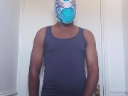 Masked guy cums for you 16/16