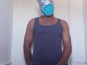 Masked guy cums for you 2/16