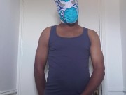 Masked guy cums for you 3/16