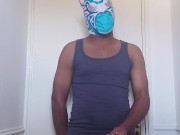 Masked guy cums for you 6/16