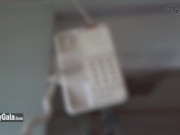 Servicio de habitaciones sexo en el hotel con Susy Gala y Nick Moreno polla gigante en POV 1/16