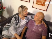 Hot Lady In Her 40s Receives Hardcore Sex In Her Old Twat From Bald Stud - AMATEUR EURO 1/16