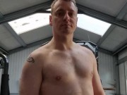 LongJohn0Hara walkinga round the gym with his cock out 10/16