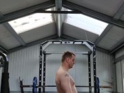 LongJohn0Hara walkinga round the gym with his cock out 14/16