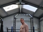 LongJohn0Hara walkinga round the gym with his cock out 3/16