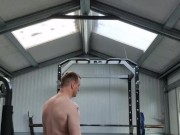 LongJohn0Hara walkinga round the gym with his cock out 6/16