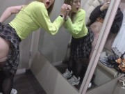 Planned Photoshoot Turns Into Porn Video in Fitting Room 11/16