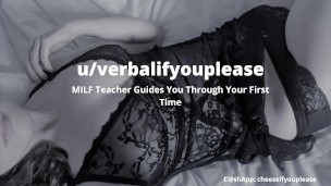 [F4F] Teacher Guides You Through Your First Time [British Lesbian Audio]