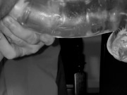 Giant 10 Inch Dildo in my Butthole