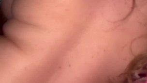 Sexy Caucasian babe FUCKING black COCk RAW big booty