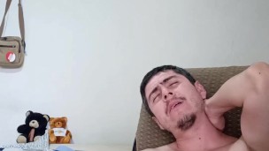 I milk out thick and use my cum as lube